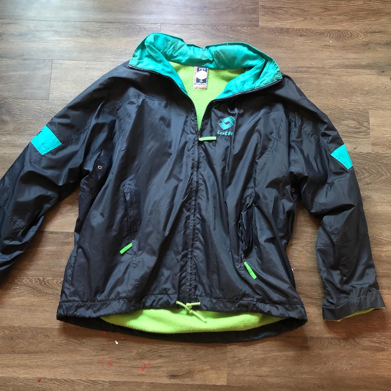 Lotto Men's Blue and Green Jacket