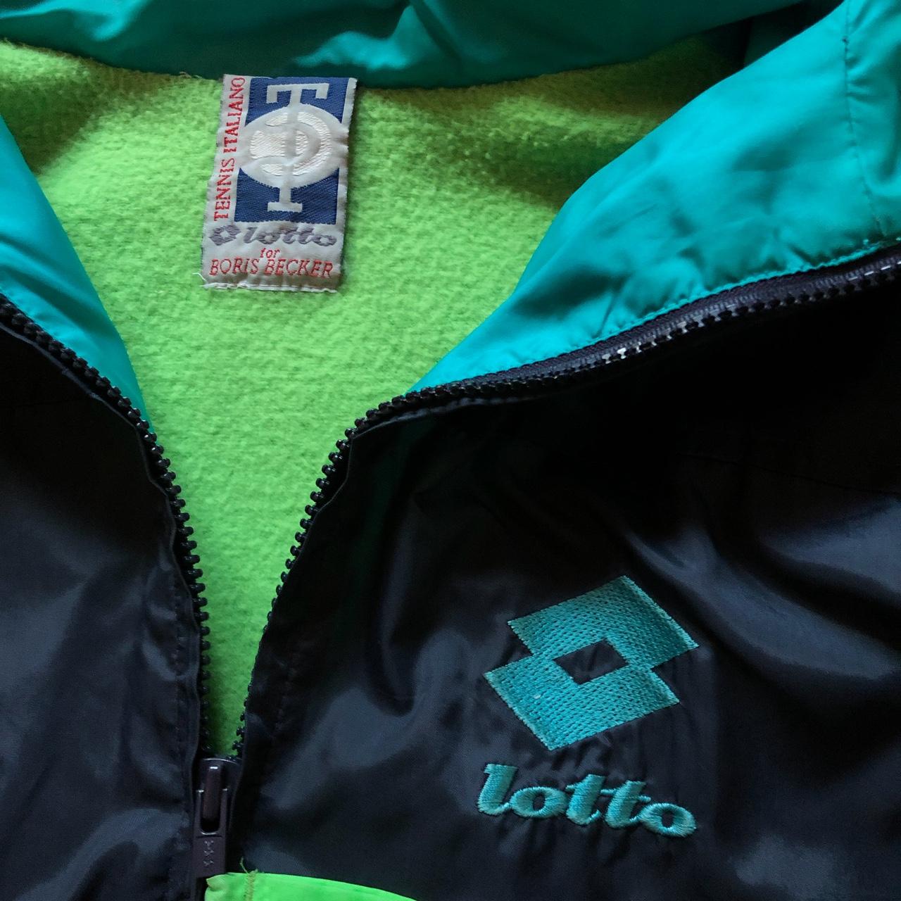 Lotto Men's Blue and Green Jacket (2)