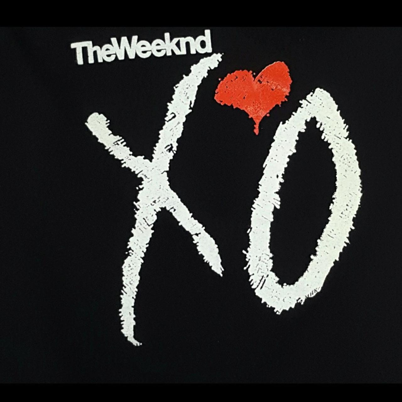 The Weeknd tour merch tee black color, screened... Depop