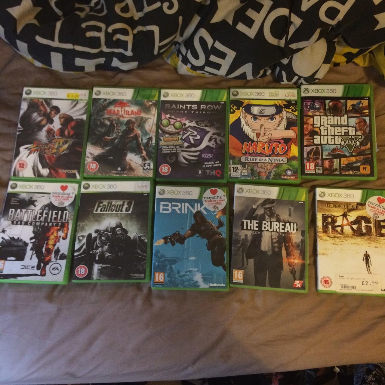 All Xbox 360 console games in good condition, Street... Depop