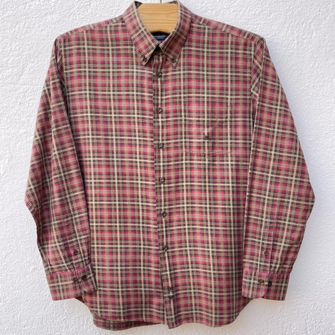 Burberry London Pink plaid - Depop