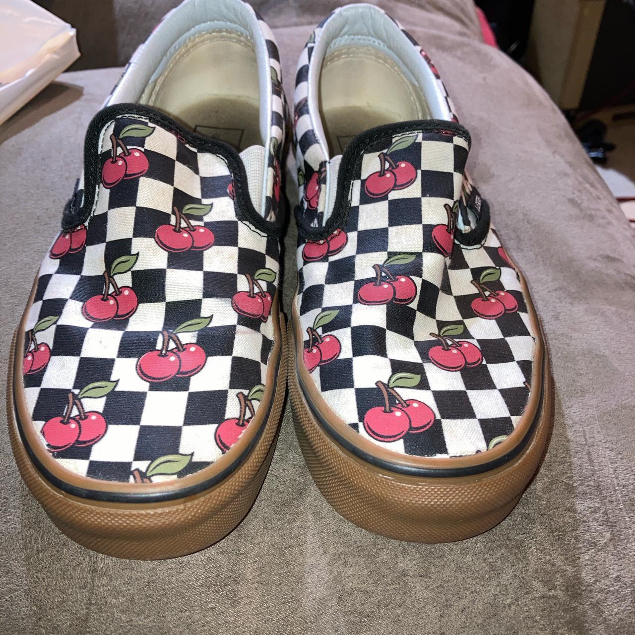 checkered cherry vans