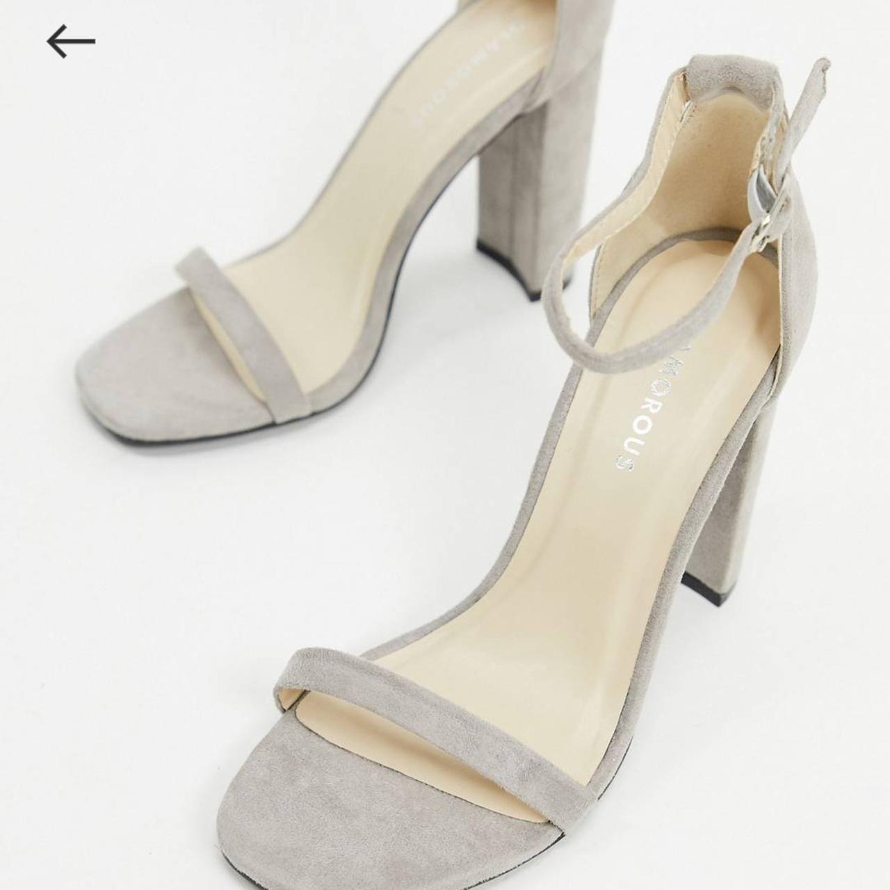 Light grey sandal on sale heels