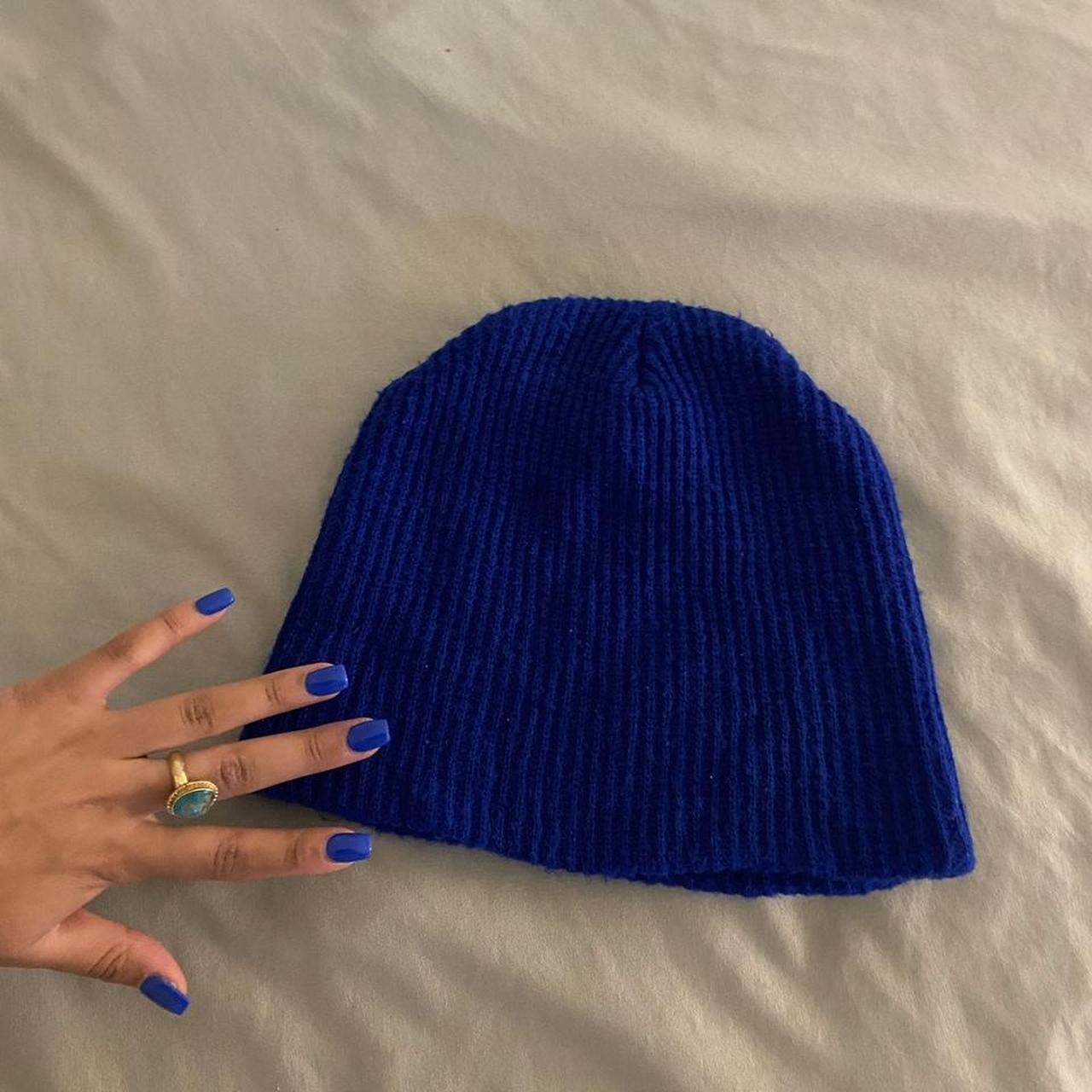 royal blue nike beanie