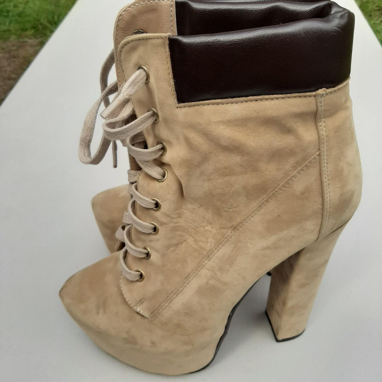 Stiletto timberland style on sale boots