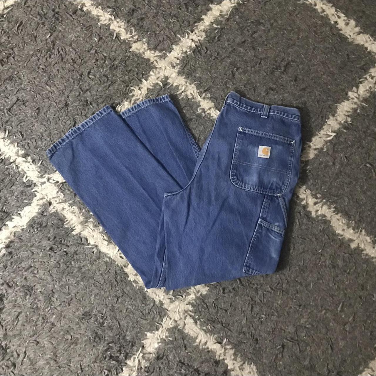 Men’s Carhartt carpenter/work jeans. Dungaree fit.... Depop