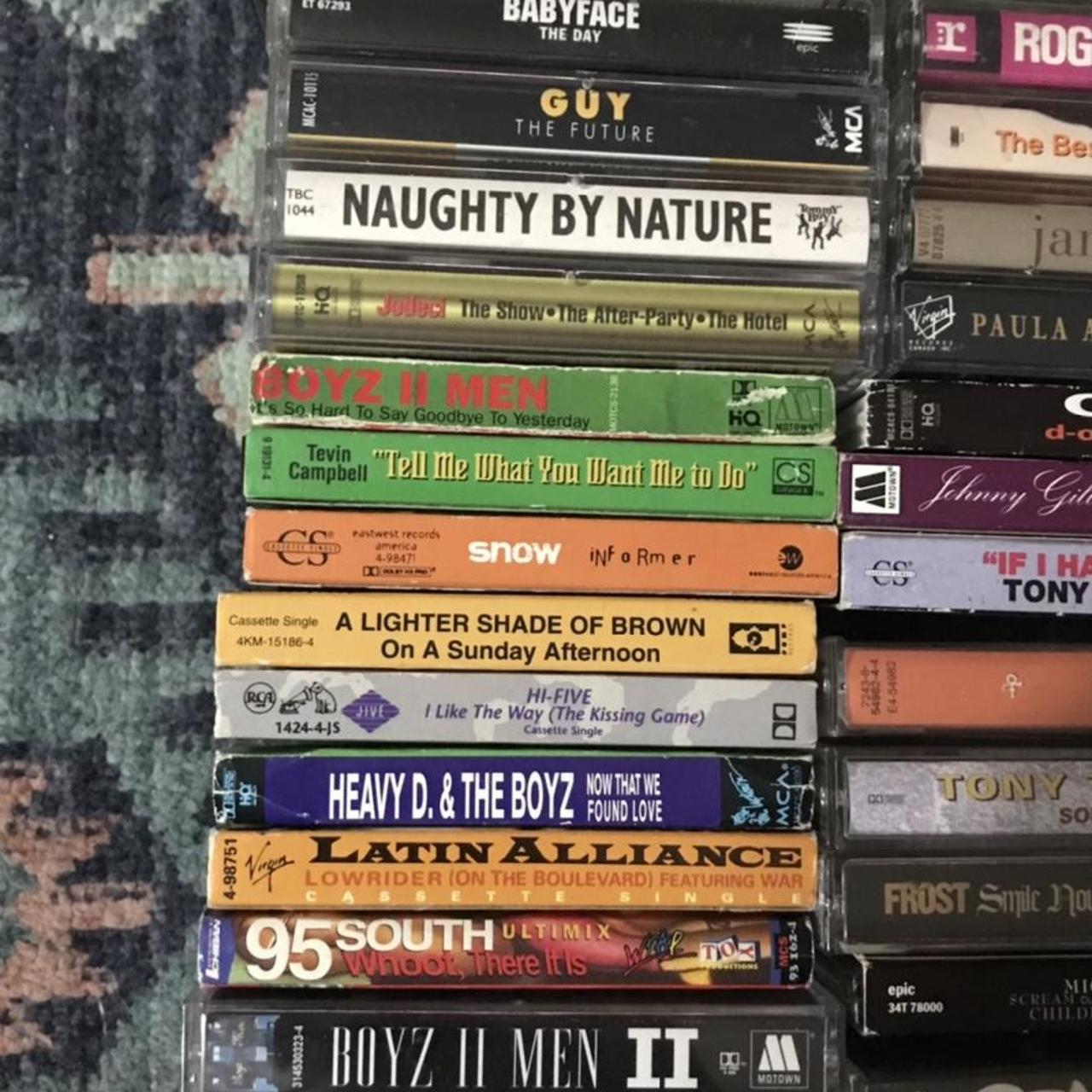 Vintage 1990’s Hip Hop Rap R&B Cassette Tapes. And... - Depop