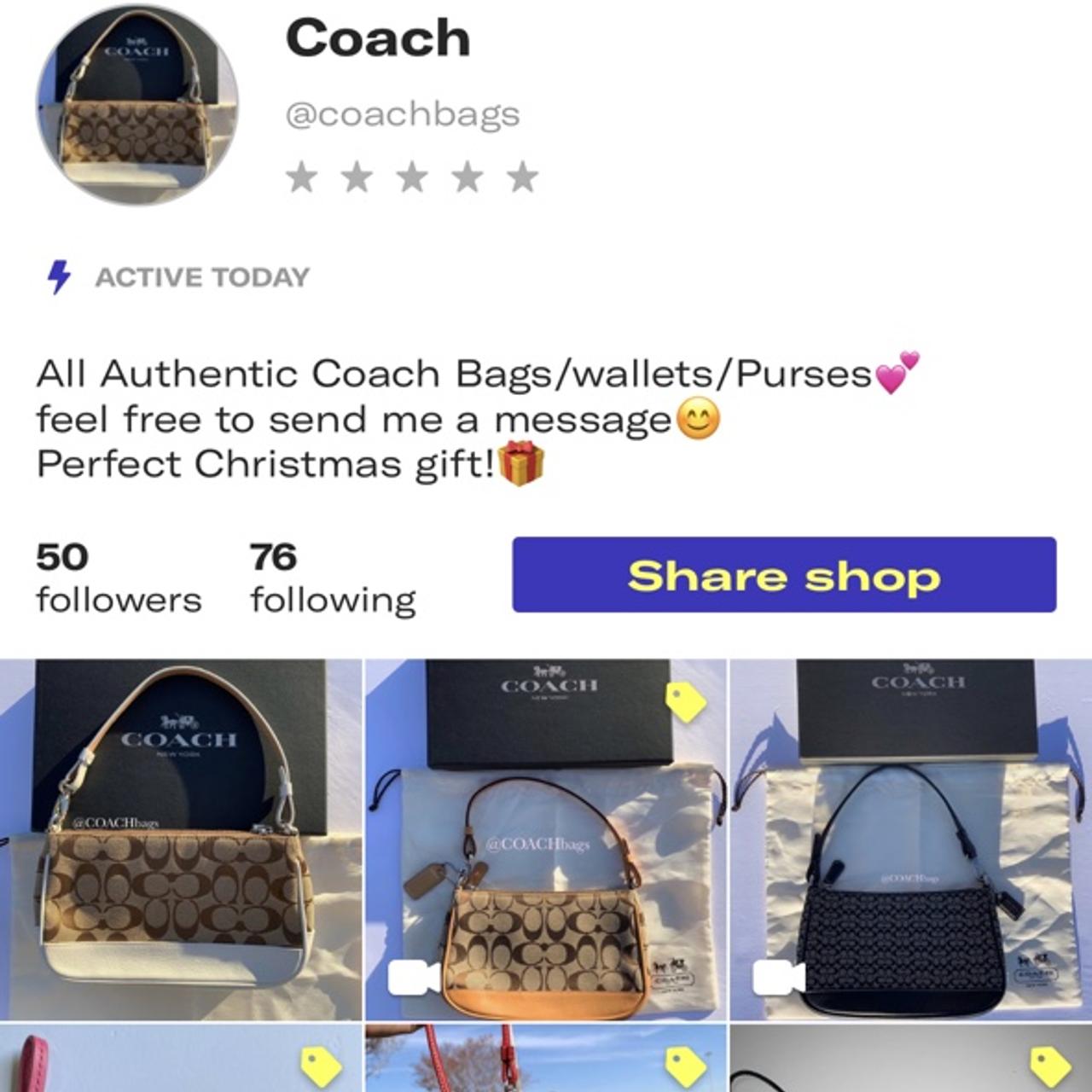 Coach Sale Going On Follow My Coach Account For Cute - Depop