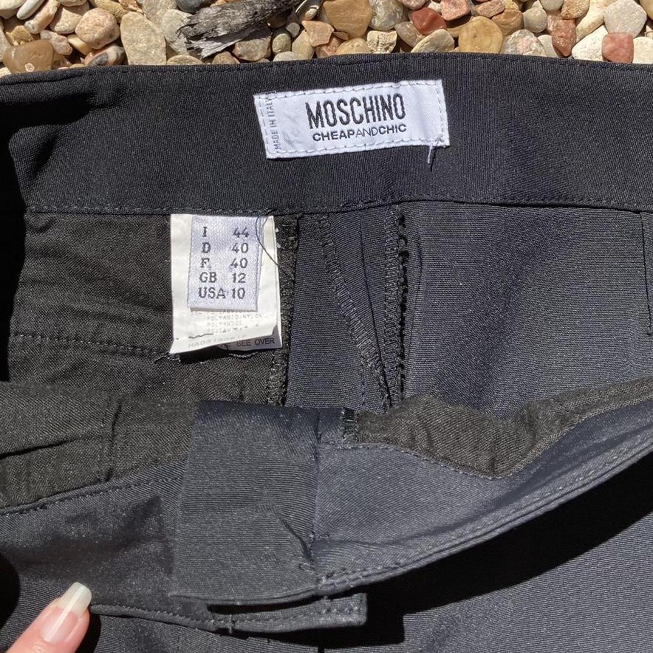Moschino Cheap & Chic Women's Black Trousers (3)
