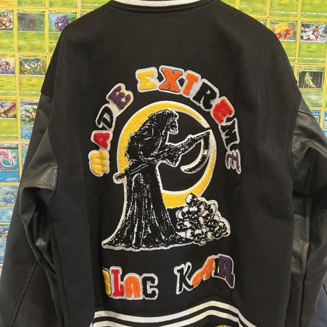 MADE EXTREME THE EARTH BKA VARSITYJACKET クリアランスショップ