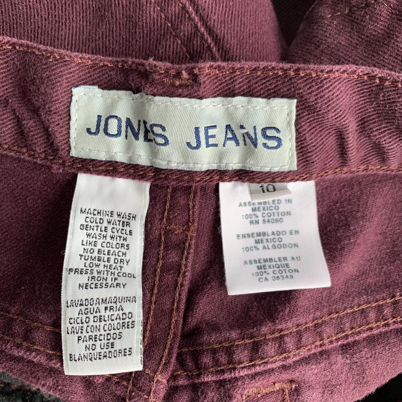 Product Image 4 - Vintage 90s jeans, maroon denim,