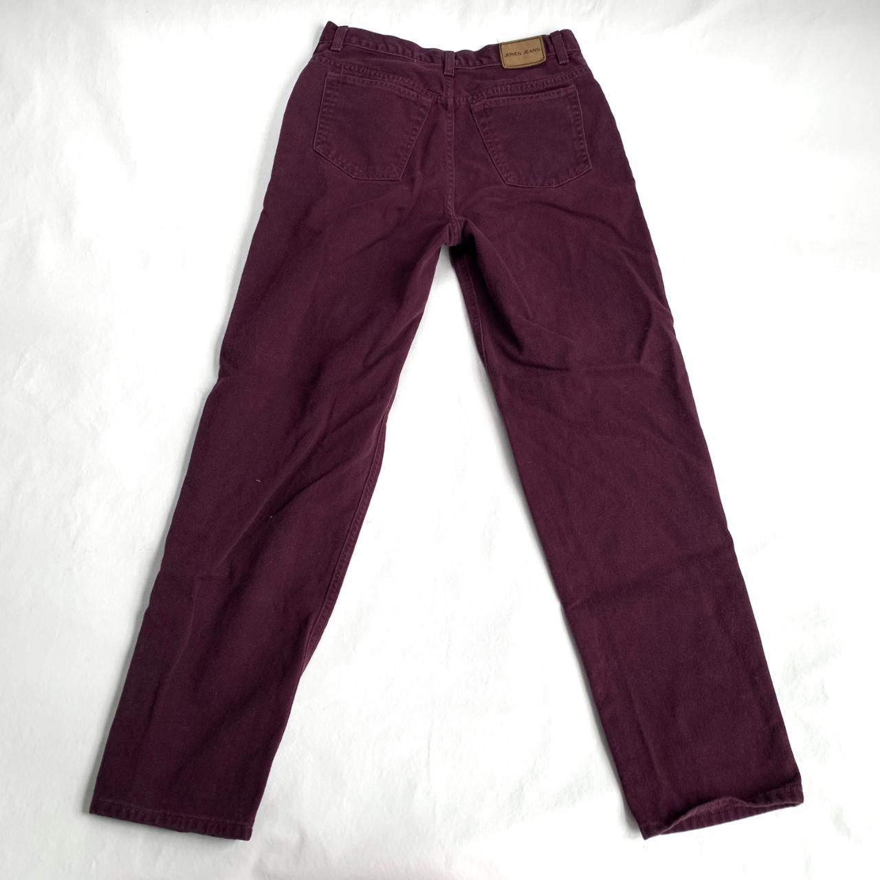 Product Image 3 - Vintage 90s jeans, maroon denim,