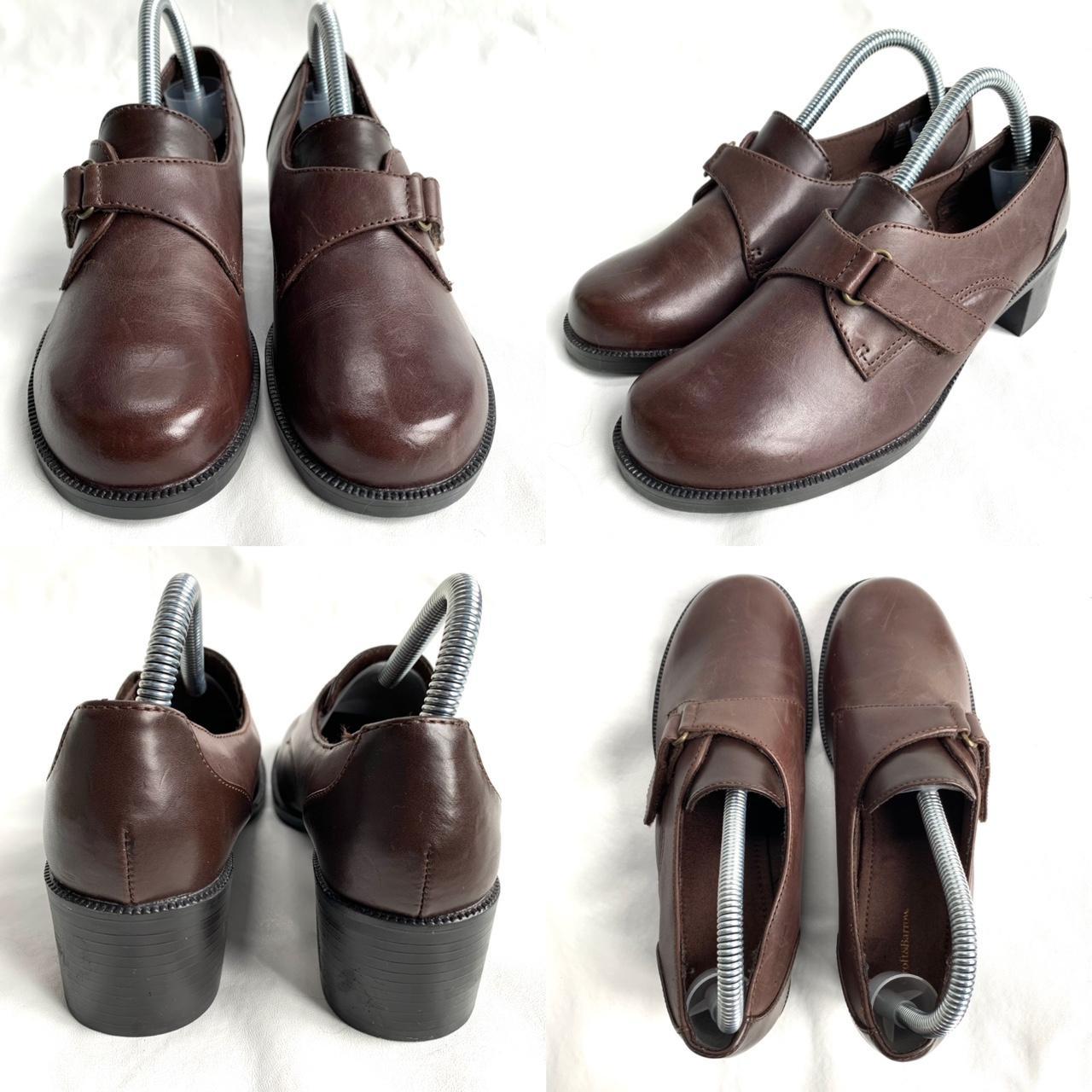 Product Image 2 - Vintage chunky loafers, brown leather,