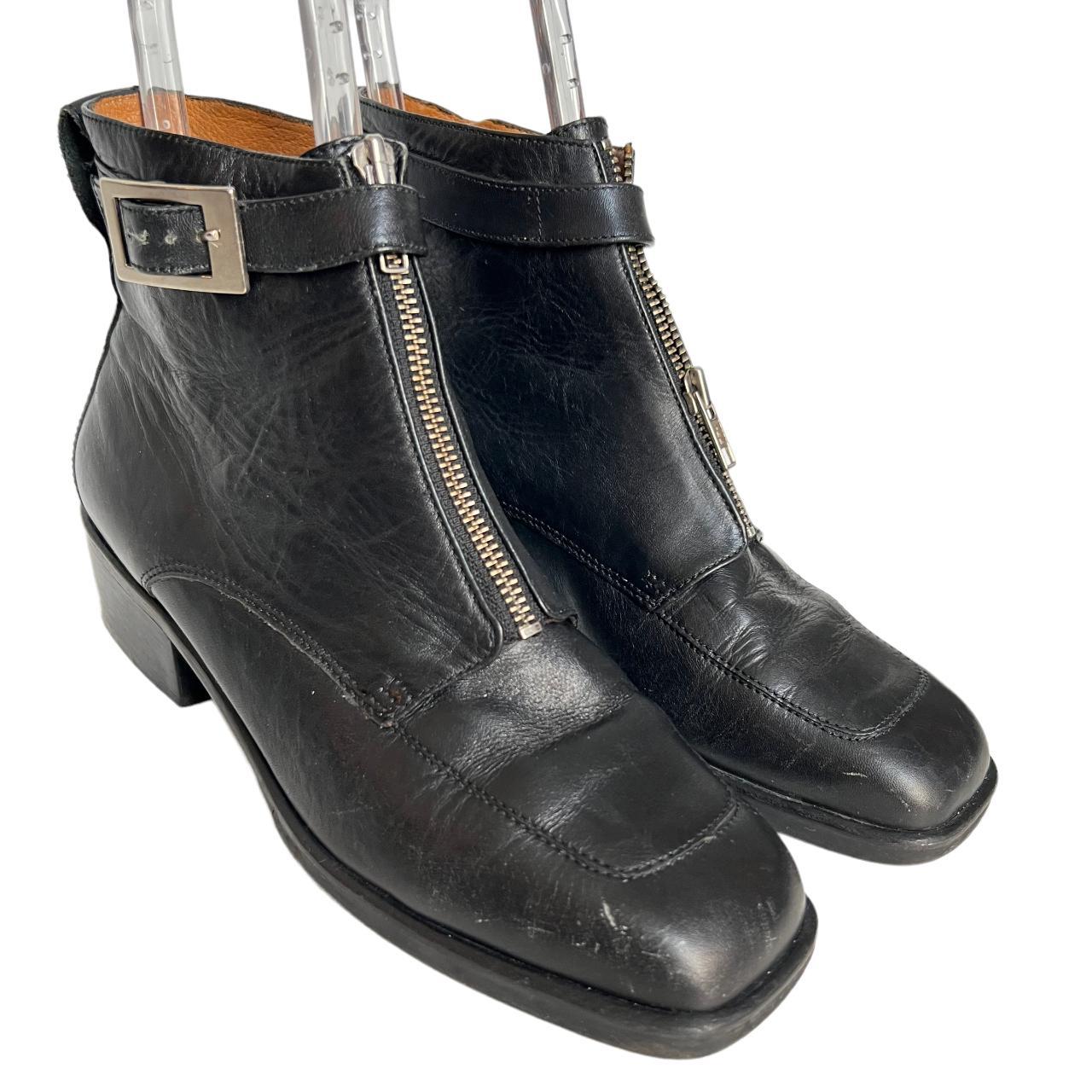 Product Image 1 - Vintage 90s boots, black leather,