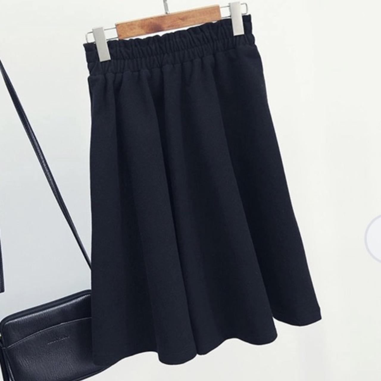 Stylenanda Women's Black Skirt (3)