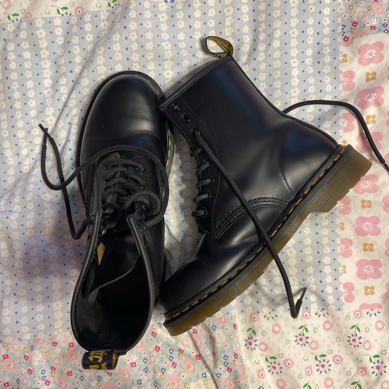 doc martens 1460 smooth leather boots | please use... - Depop