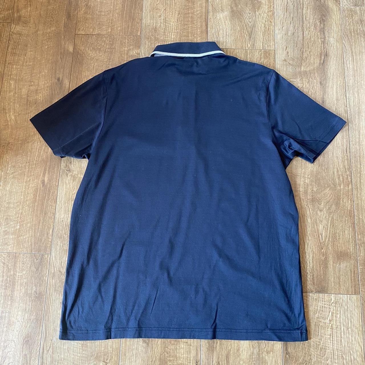 Hugo boss polo shirt size xxl . Hugo boss navy polo... Depop
