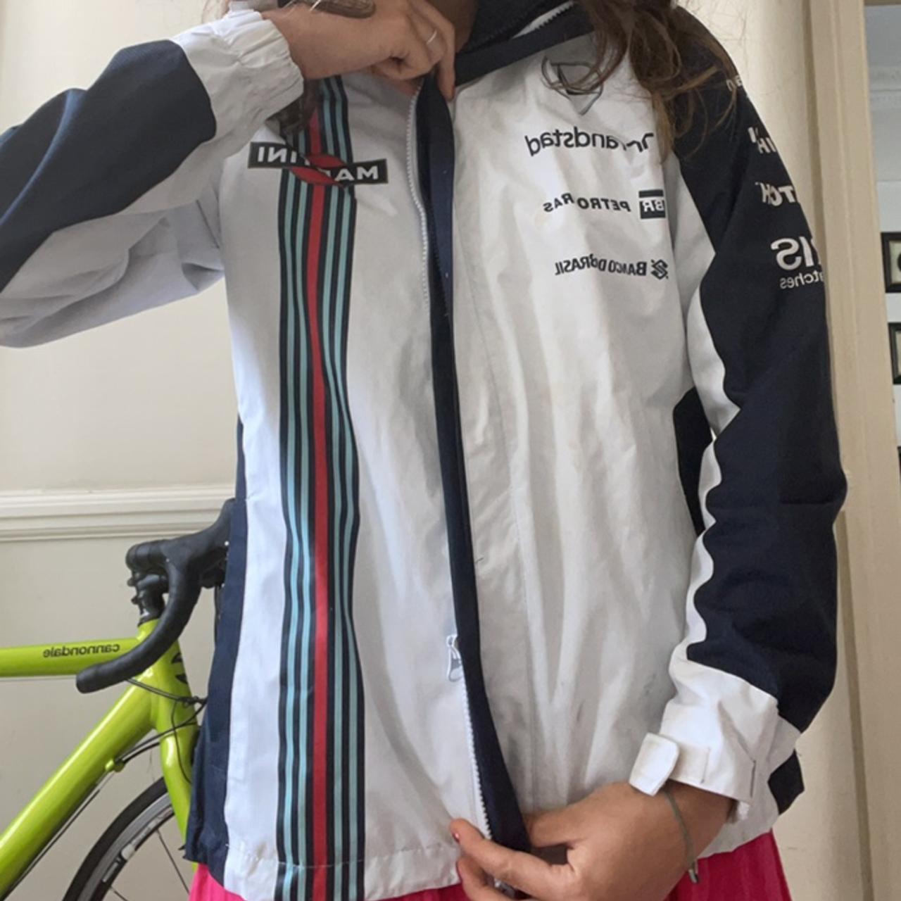 WILLIAMS MARTINI RACING JACKET !!!!! More pics for... Depop