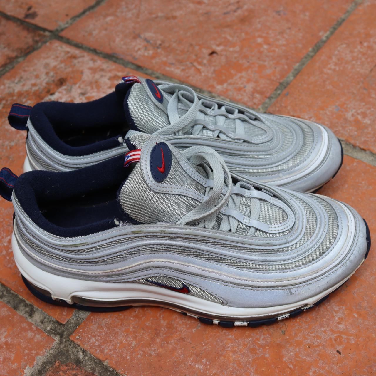 Nike Men's Air Max 97 Shoes - Black / Reflect Silver / Metallic