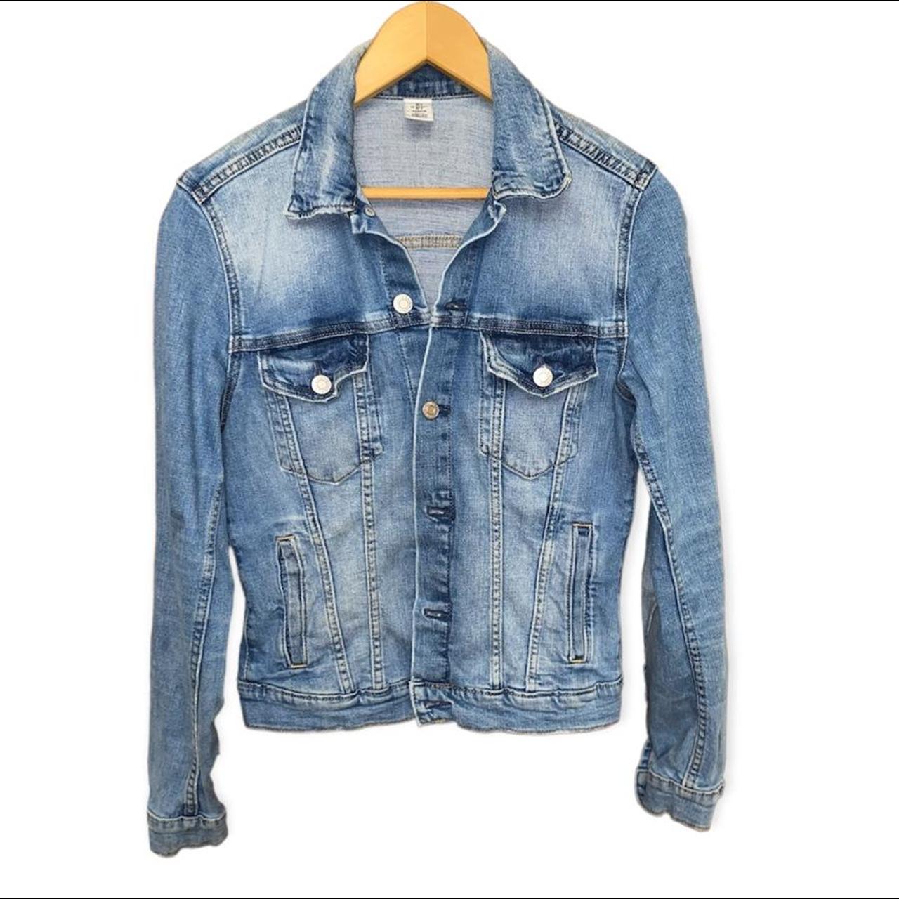 H&M Women Denim Jacket Preowned/ Good condition/ no... - Depop