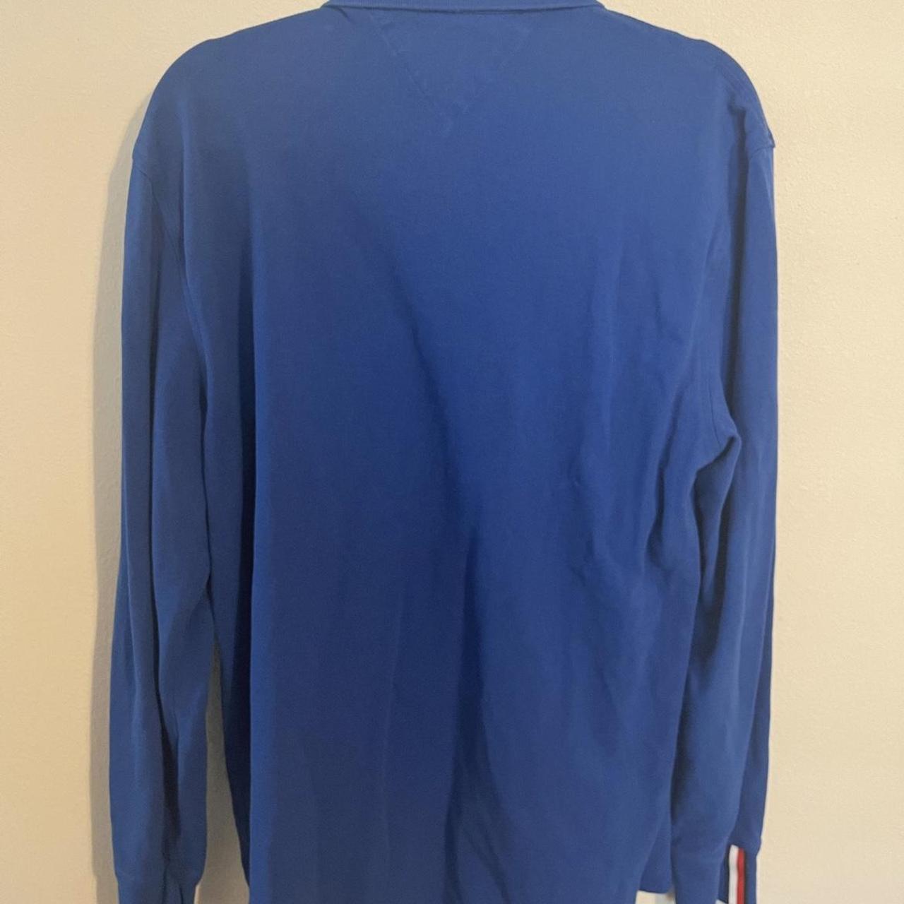 Tommy Hilfiger Men's Blue Polo-shirts | Depop