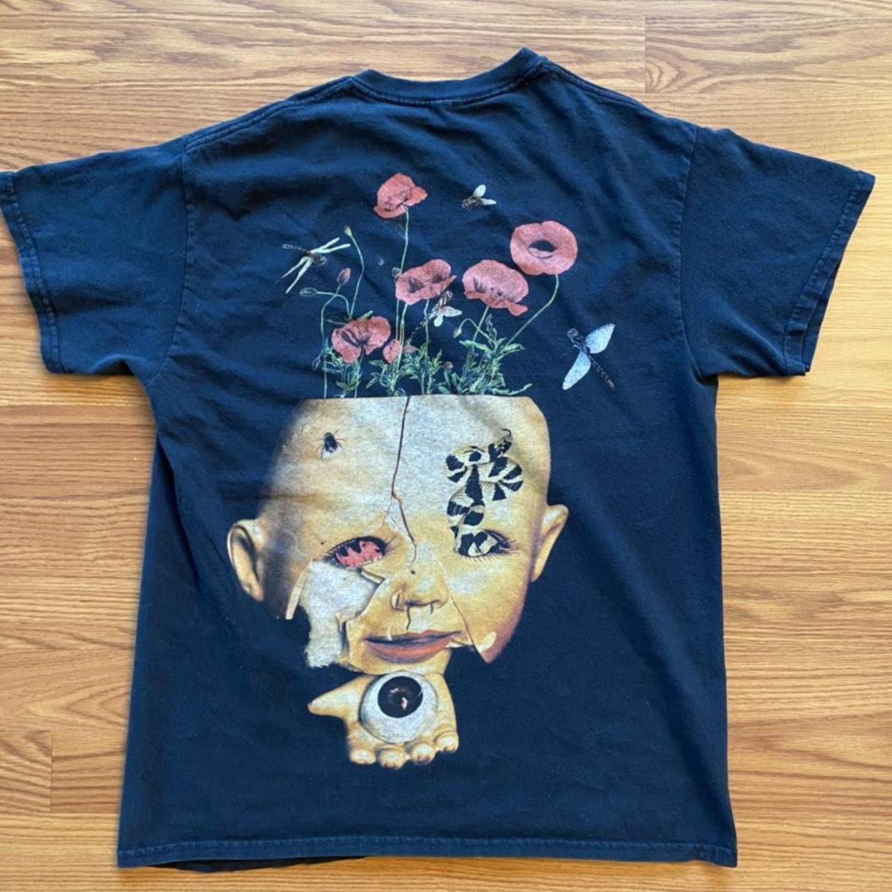 2017 Travis Scott Merch T Shirt Includes Eerie Front Depop