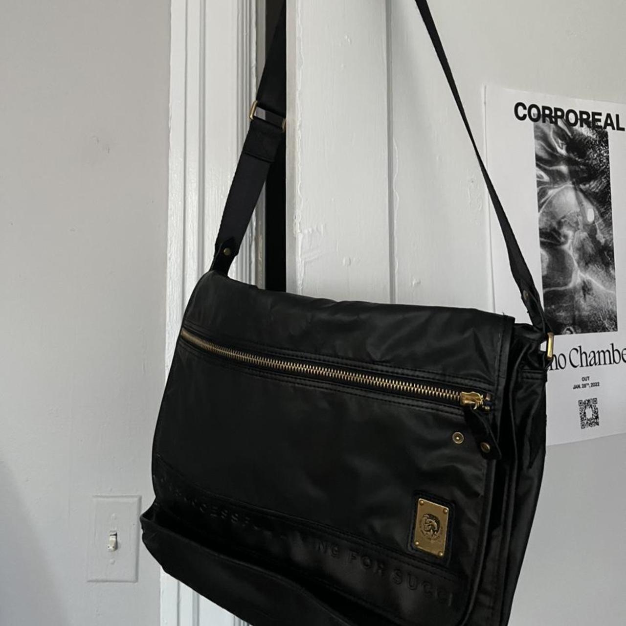 black diesel crossbody messenger bag !! very... Depop