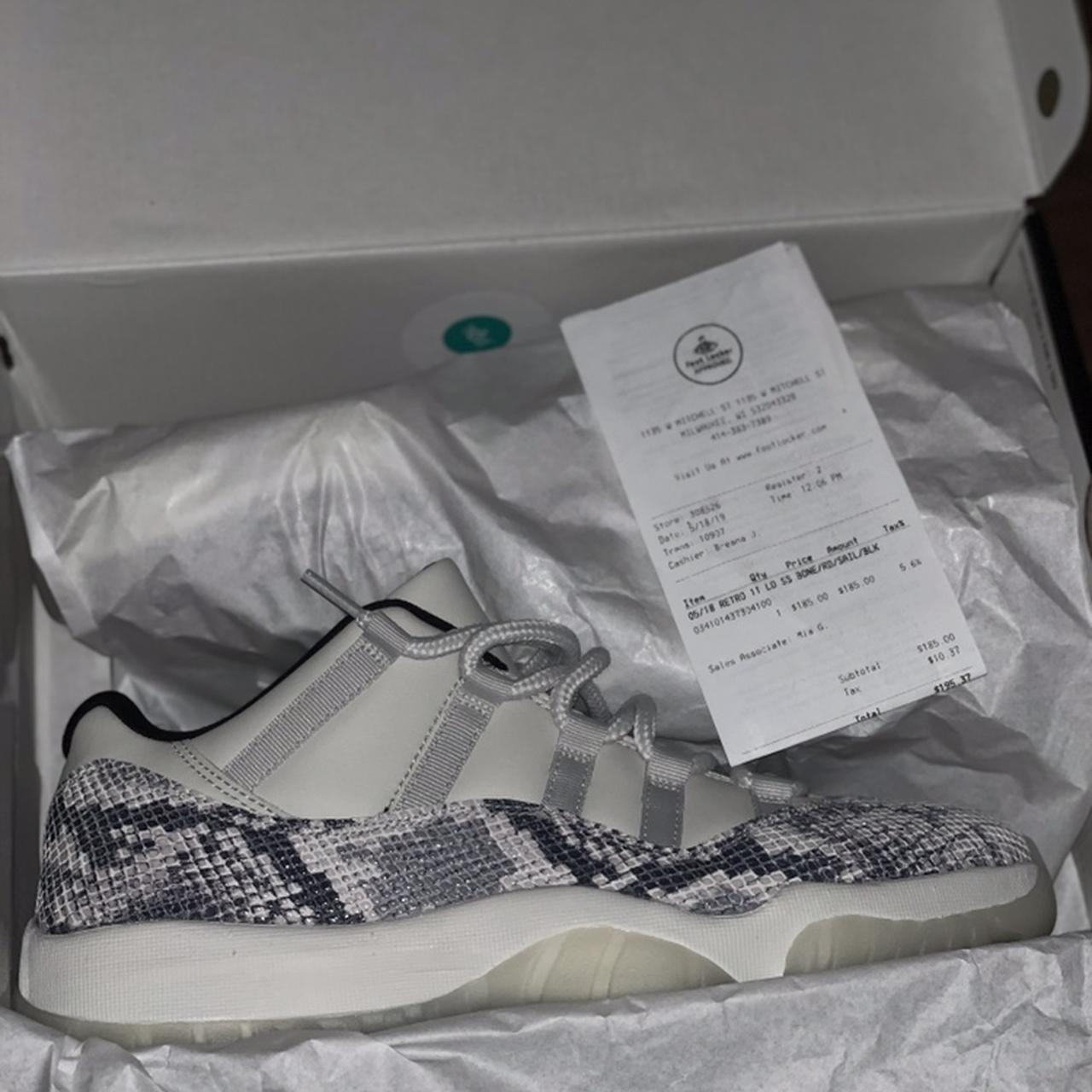 jordan 11 snakeskin box