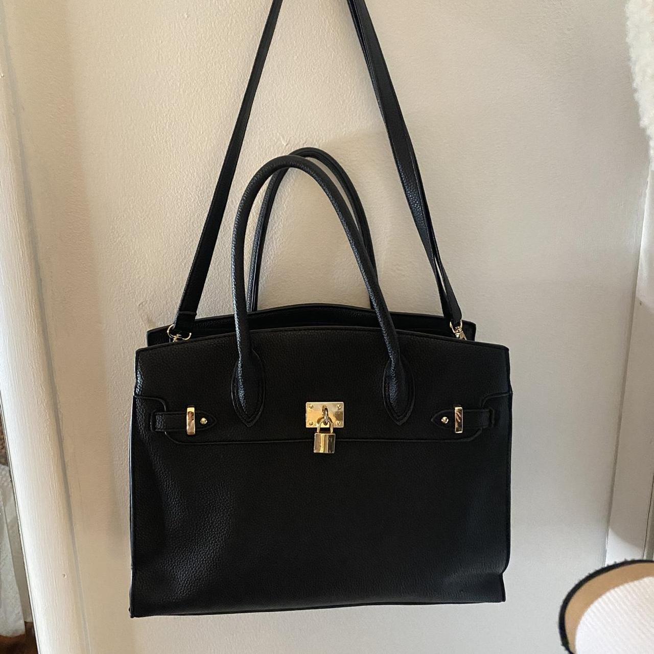 Black bag from JustFab - Depop