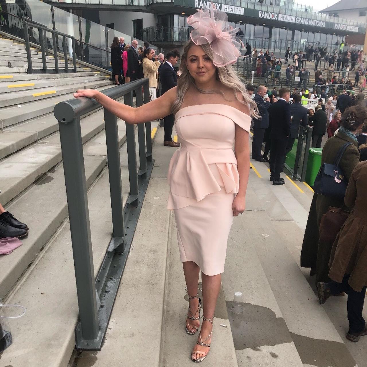 nude races dress