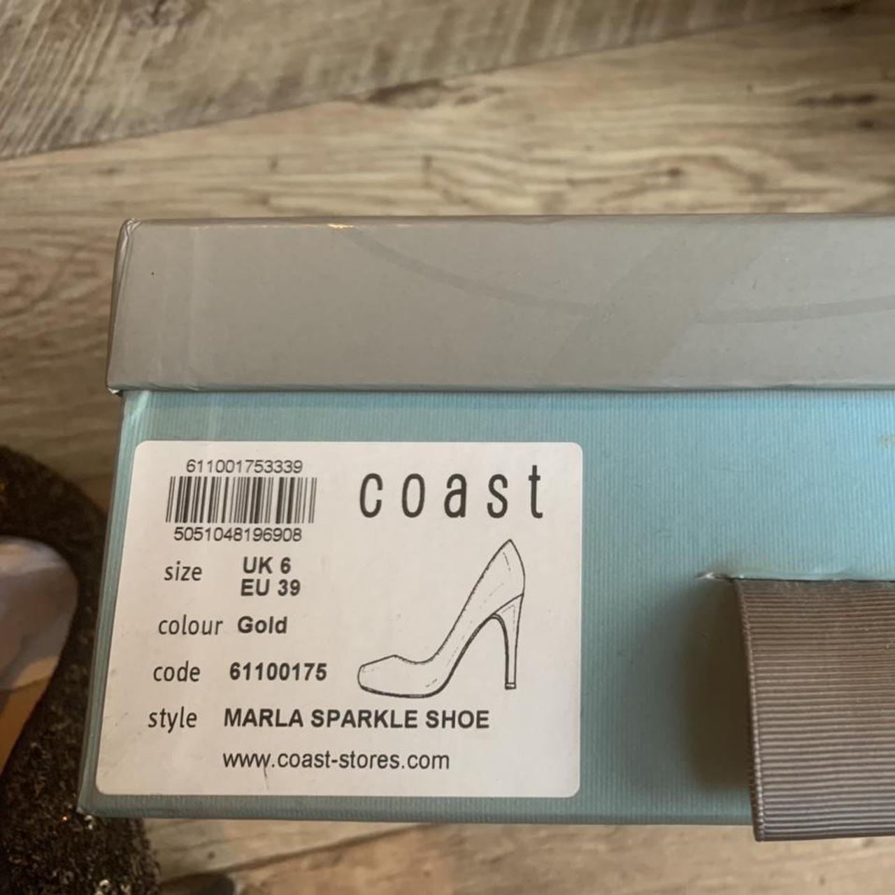 Coast Marla sparkle shoe, size 6, with box. These... - Depop