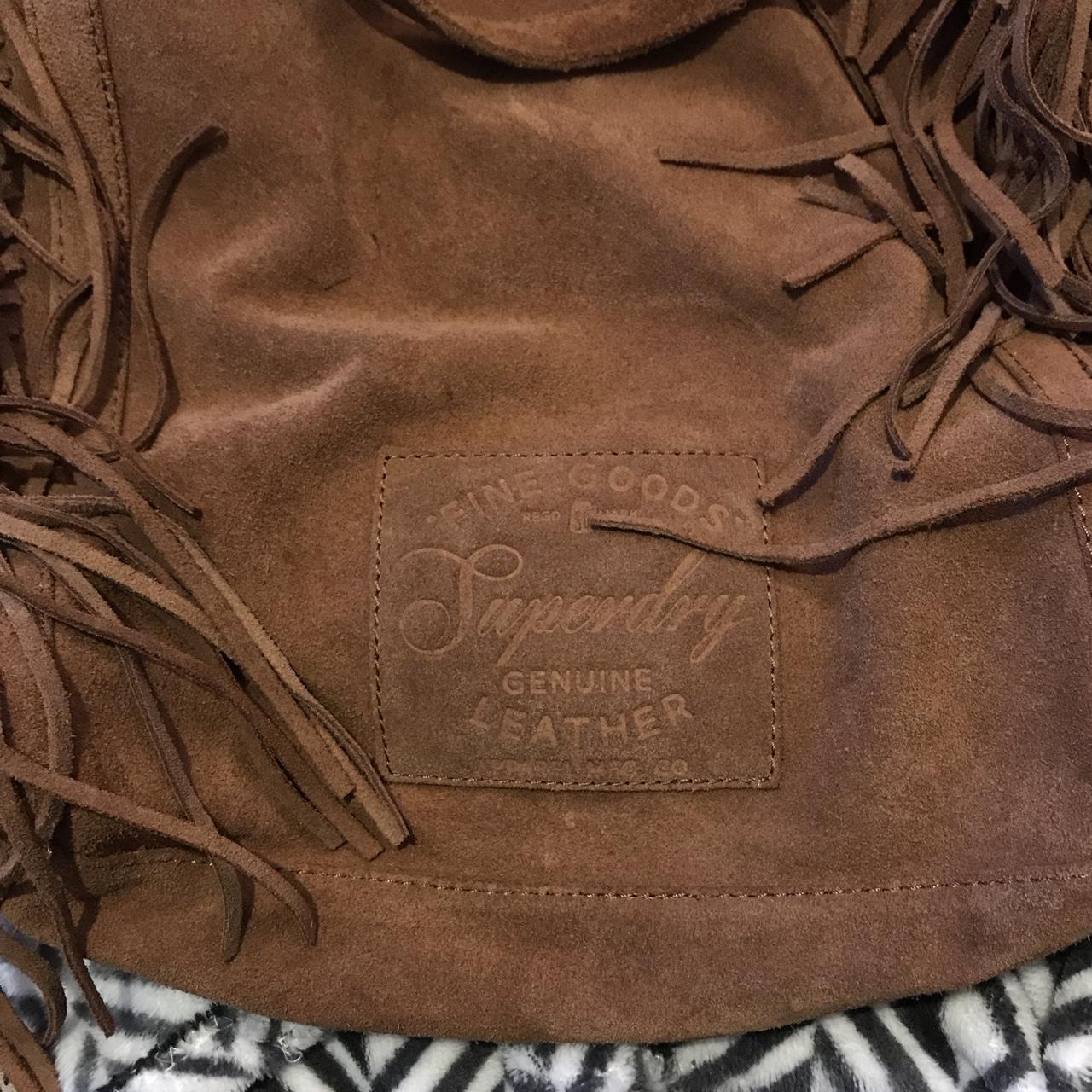 Superdry genuine leather suede tassel bag, Needs