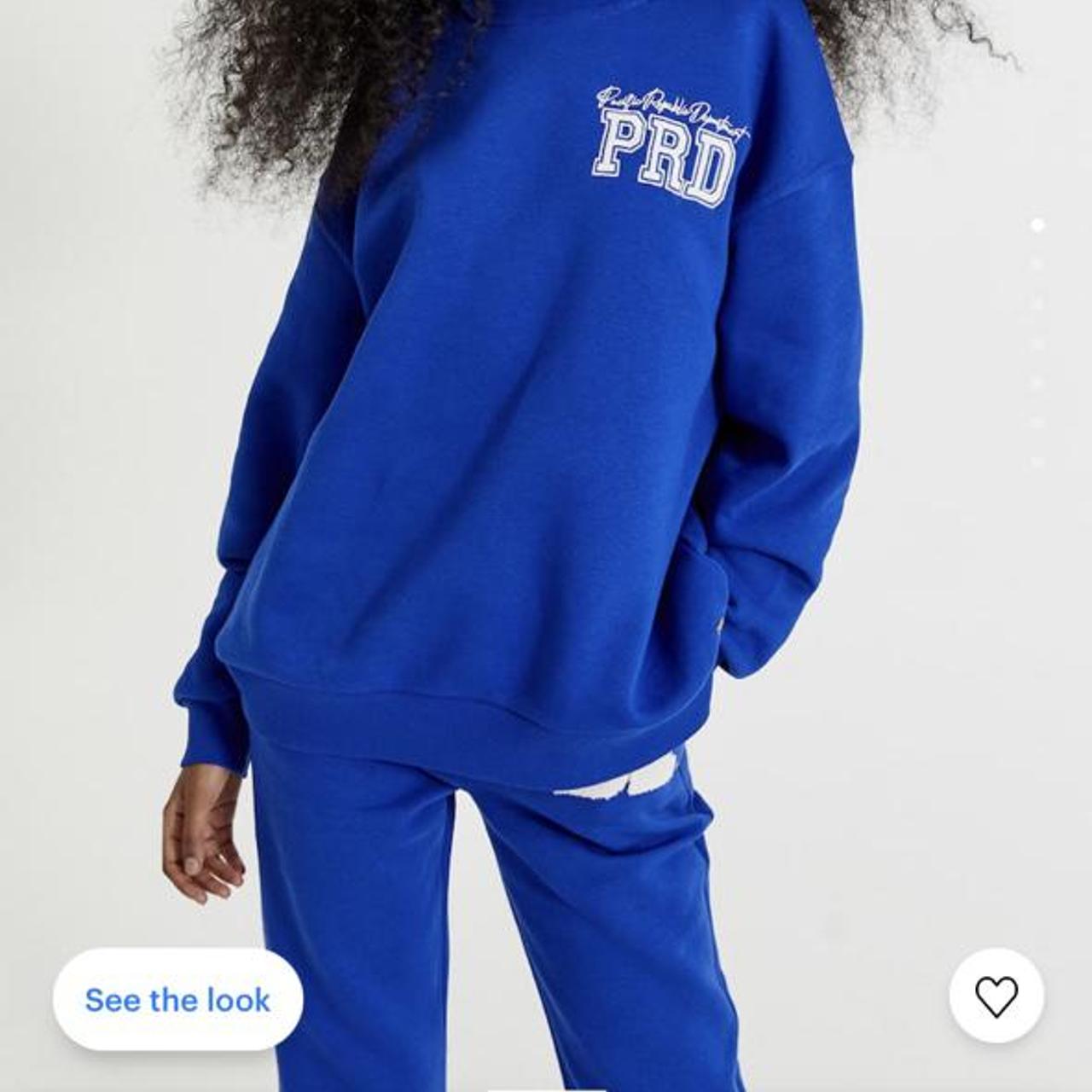 blue tracksuit pull and bear