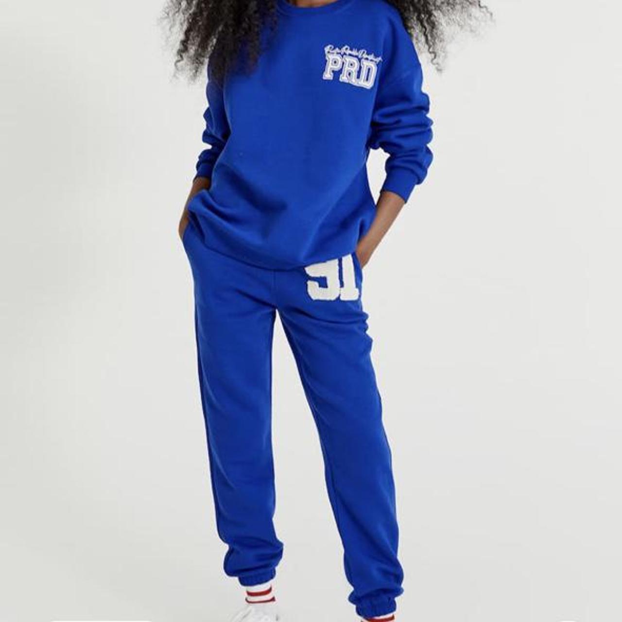 blue tracksuit pull and bear