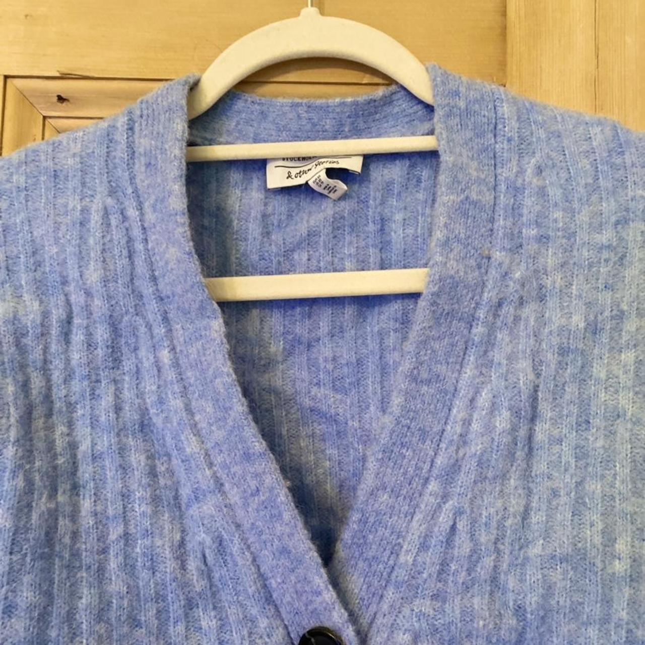 Blue & Other Stories cardigan, size XS. Fitted. - Depop