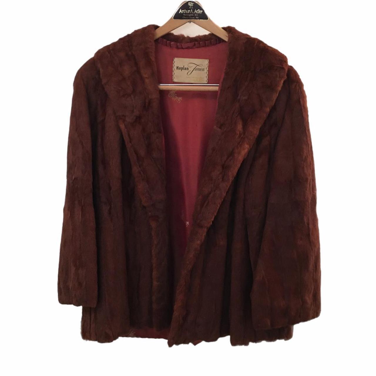 Product Image 1 - Authentic vintage brown fur coat