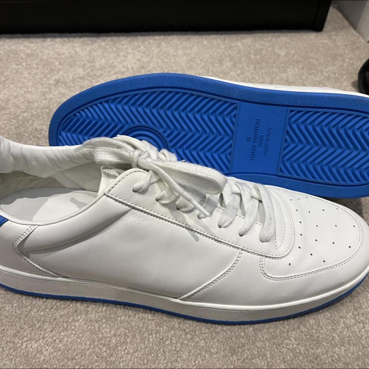 Rivoli leather low trainers Louis Vuitton White size 7 UK in Leather -  31336320