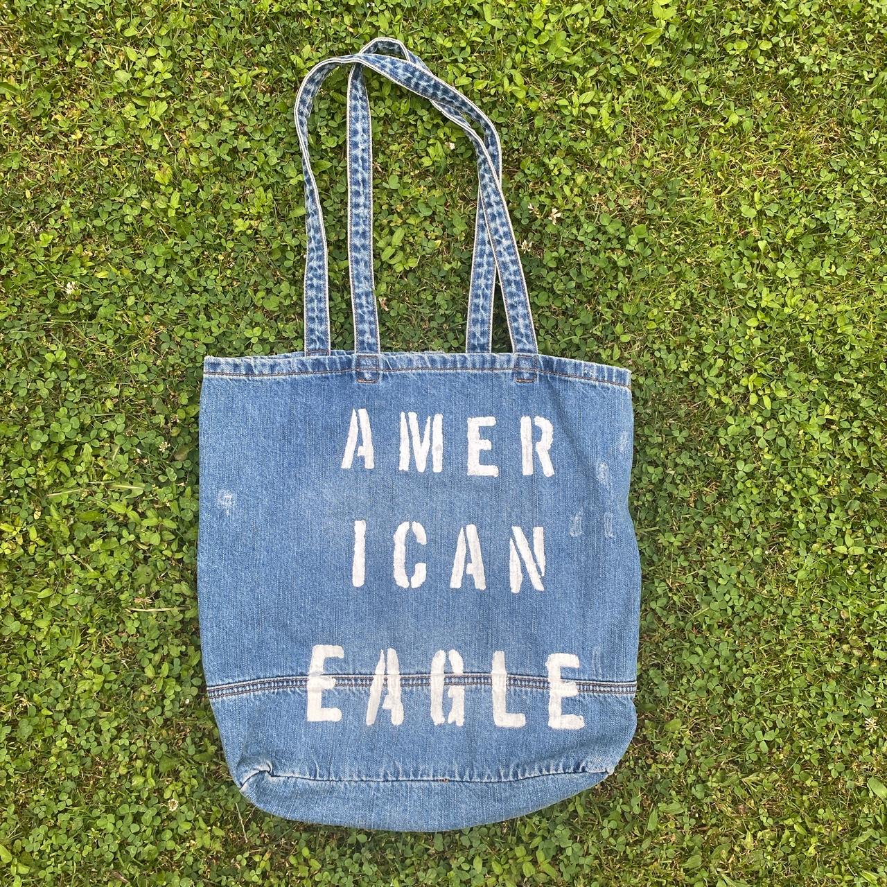 American Eagle Blue Tote Bags | Mercari