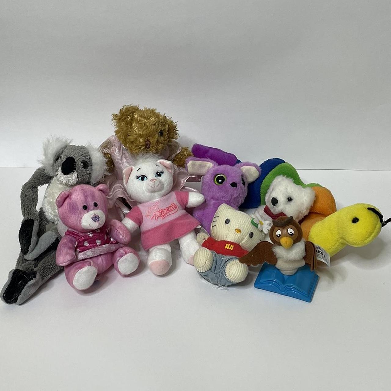 Mini Plush Lot: various vintage early 2000s mini... - Depop