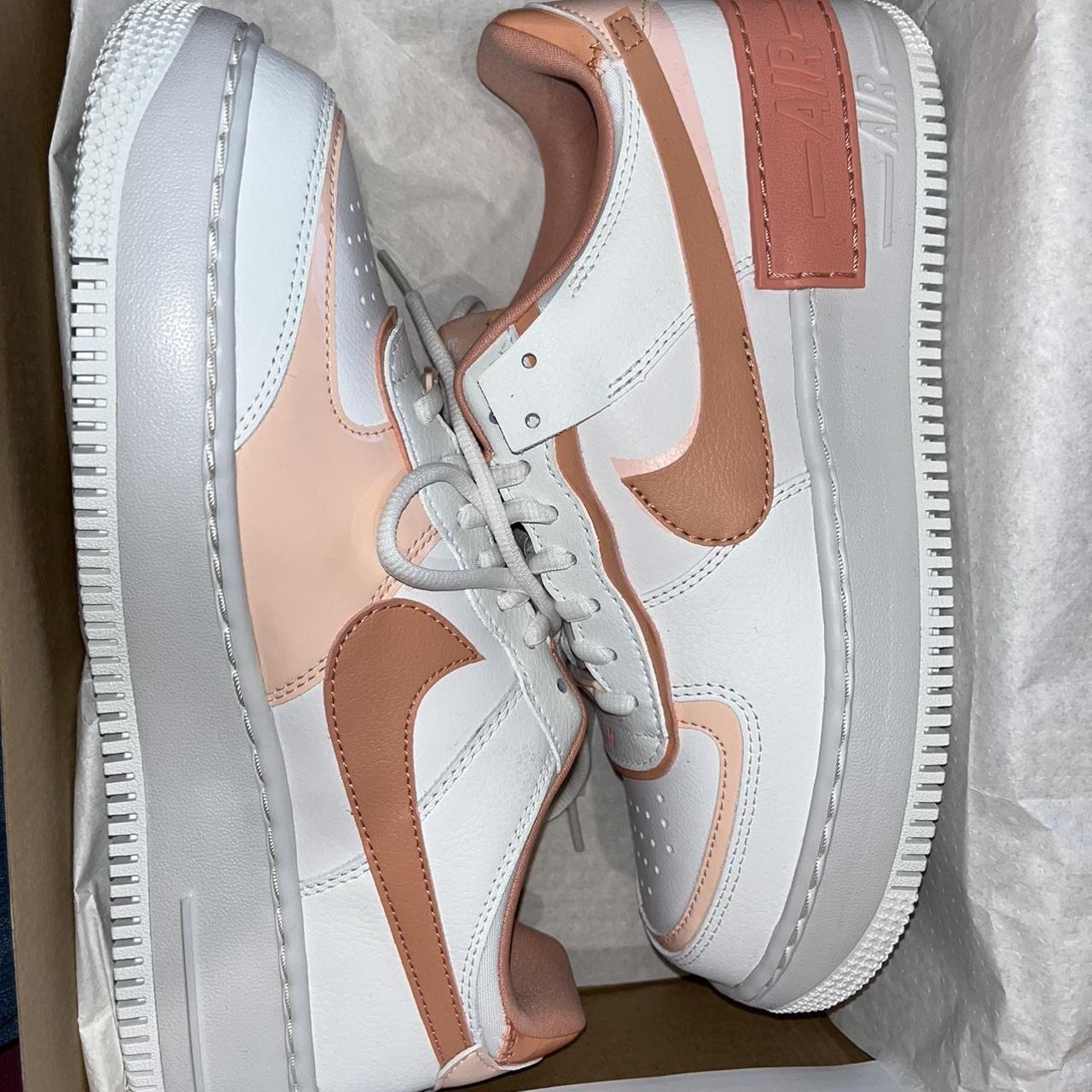 nike air force 1 shadow coral pink quartz pastel