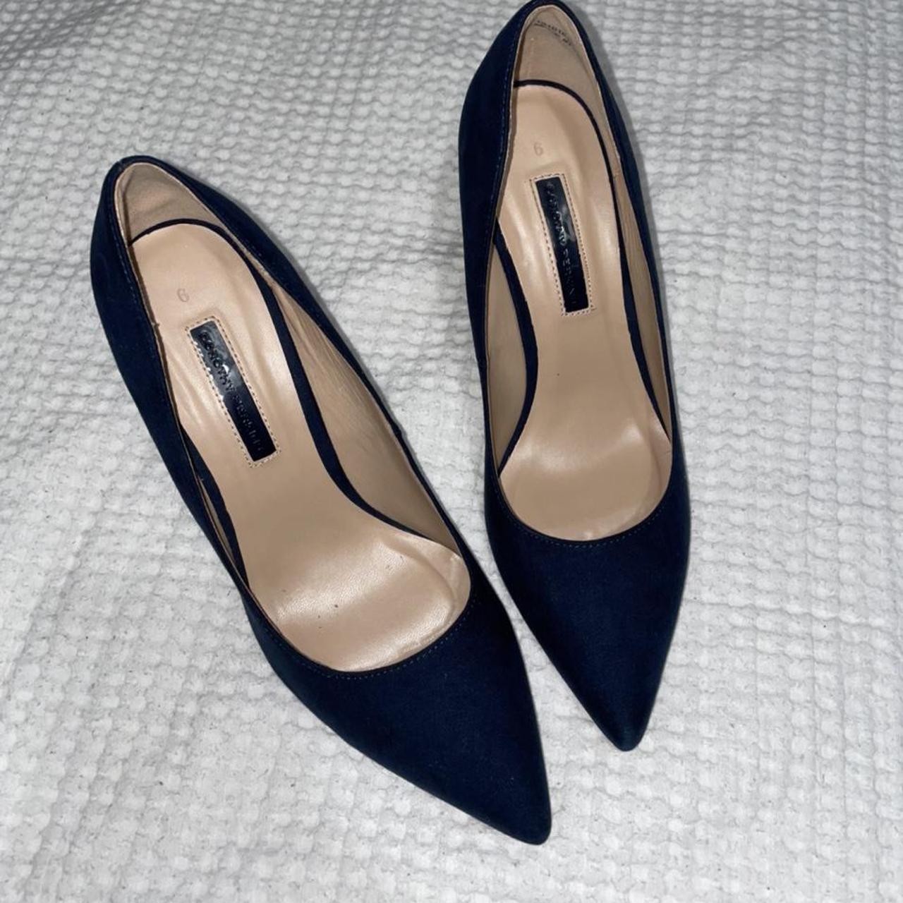 Dorothy Perkins blue high heels Never used... - Depop