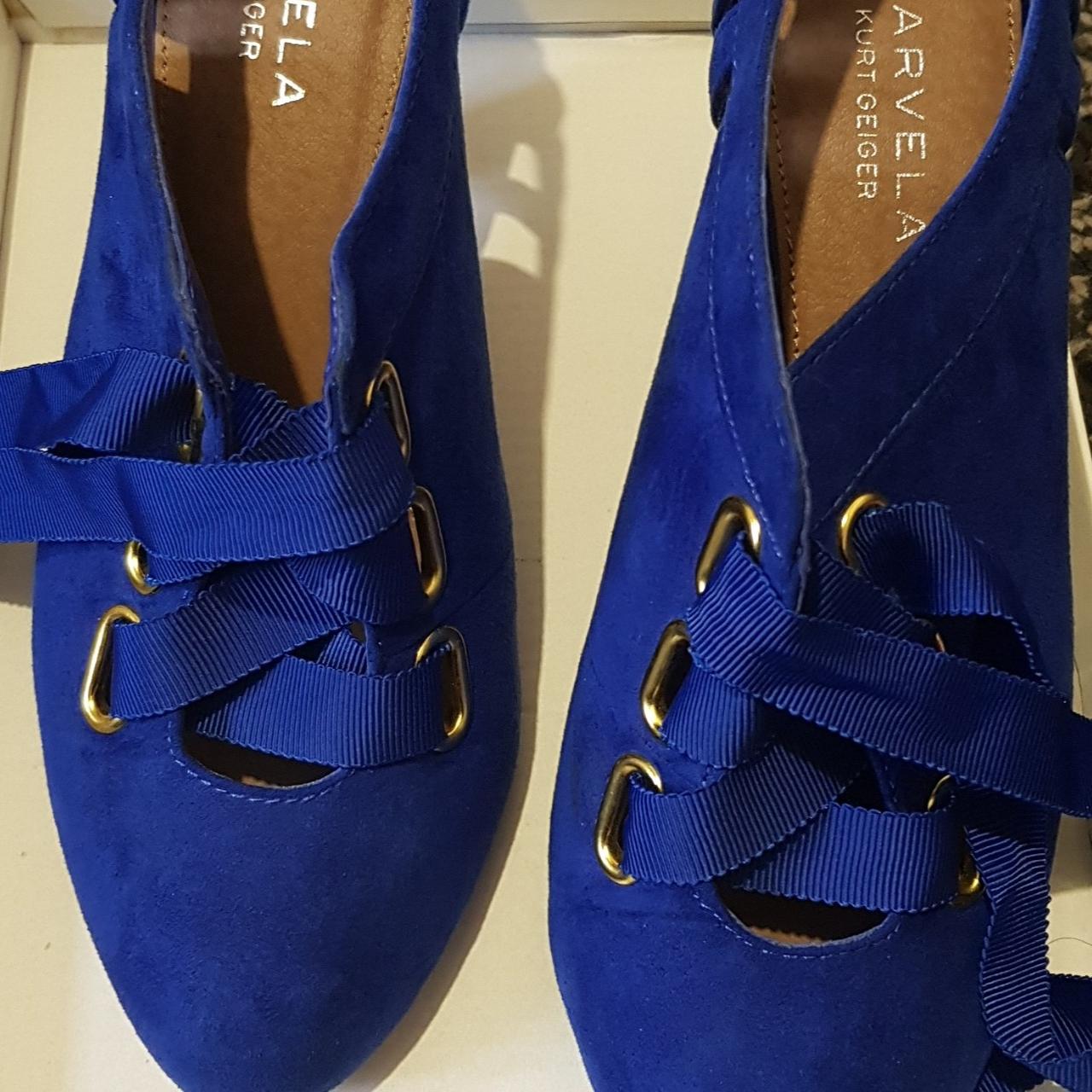 Kurt geiger clearance blue shoes