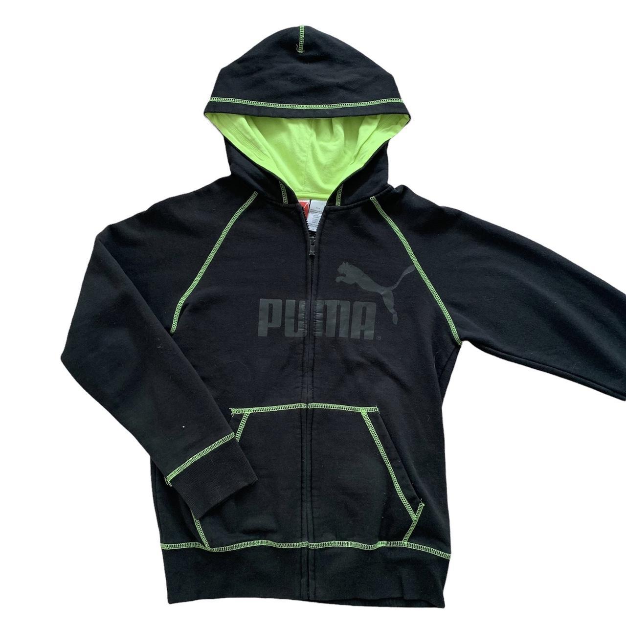 puma contrast hoodie