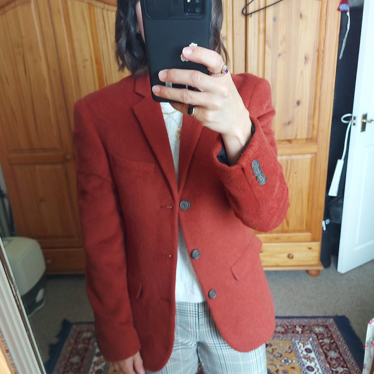 blazer orange colour