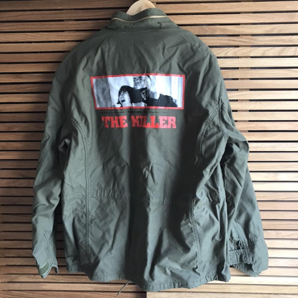 Supreme x The Killer M-65 Jacket - Olive, Large. - Depop