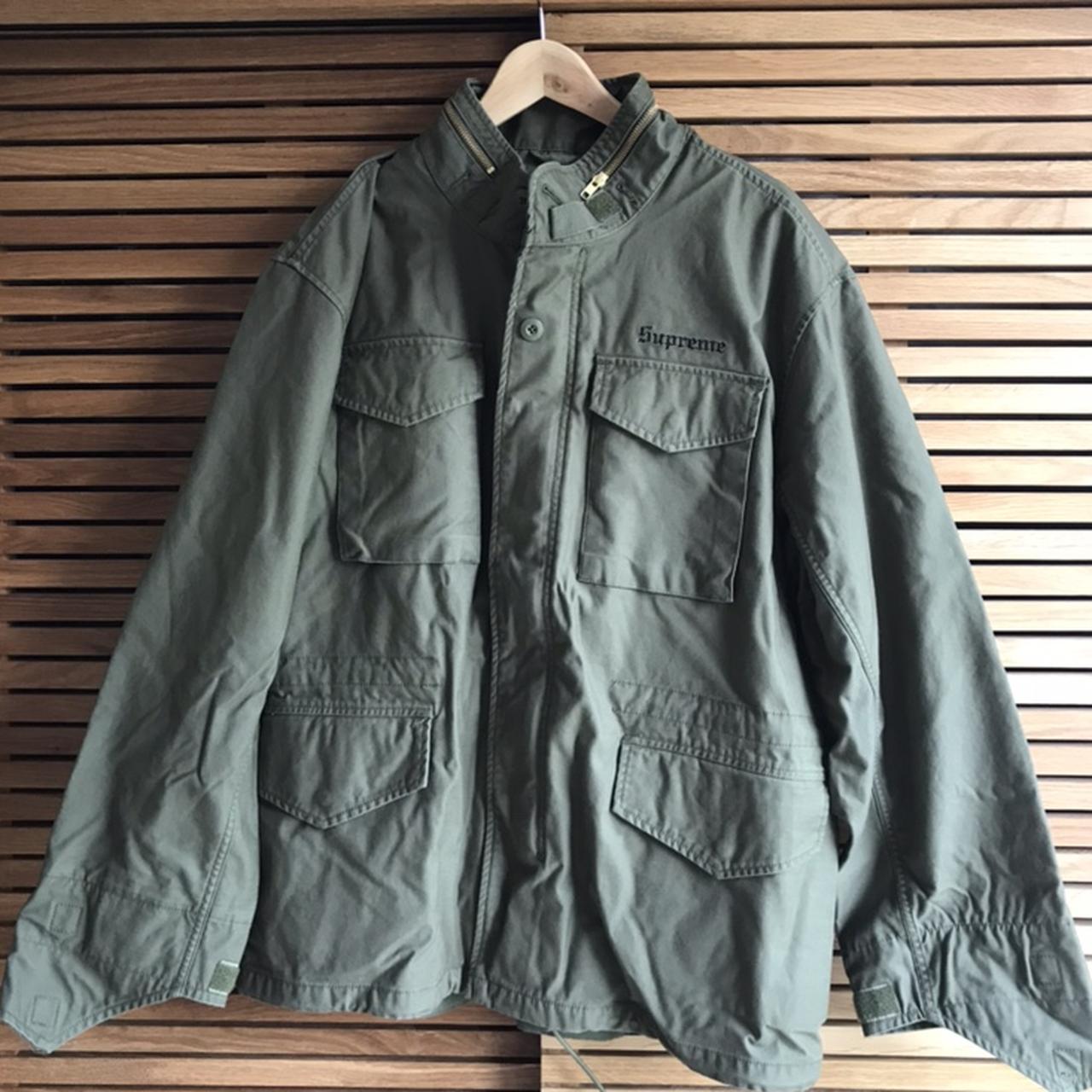 Supreme x The Killer M-65 Jacket - Olive, Large.