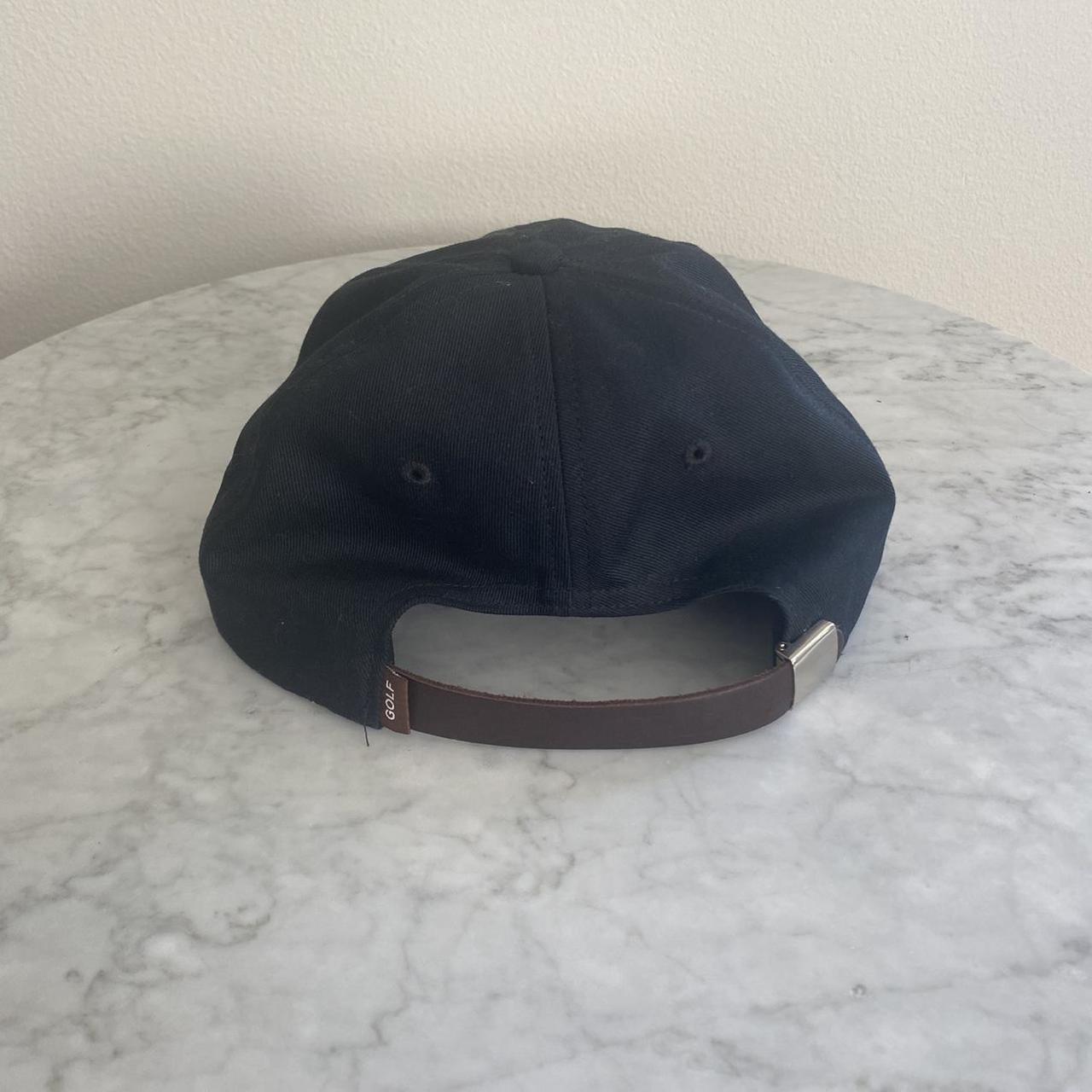 Golf Wang Men's Black and White Hat Depop