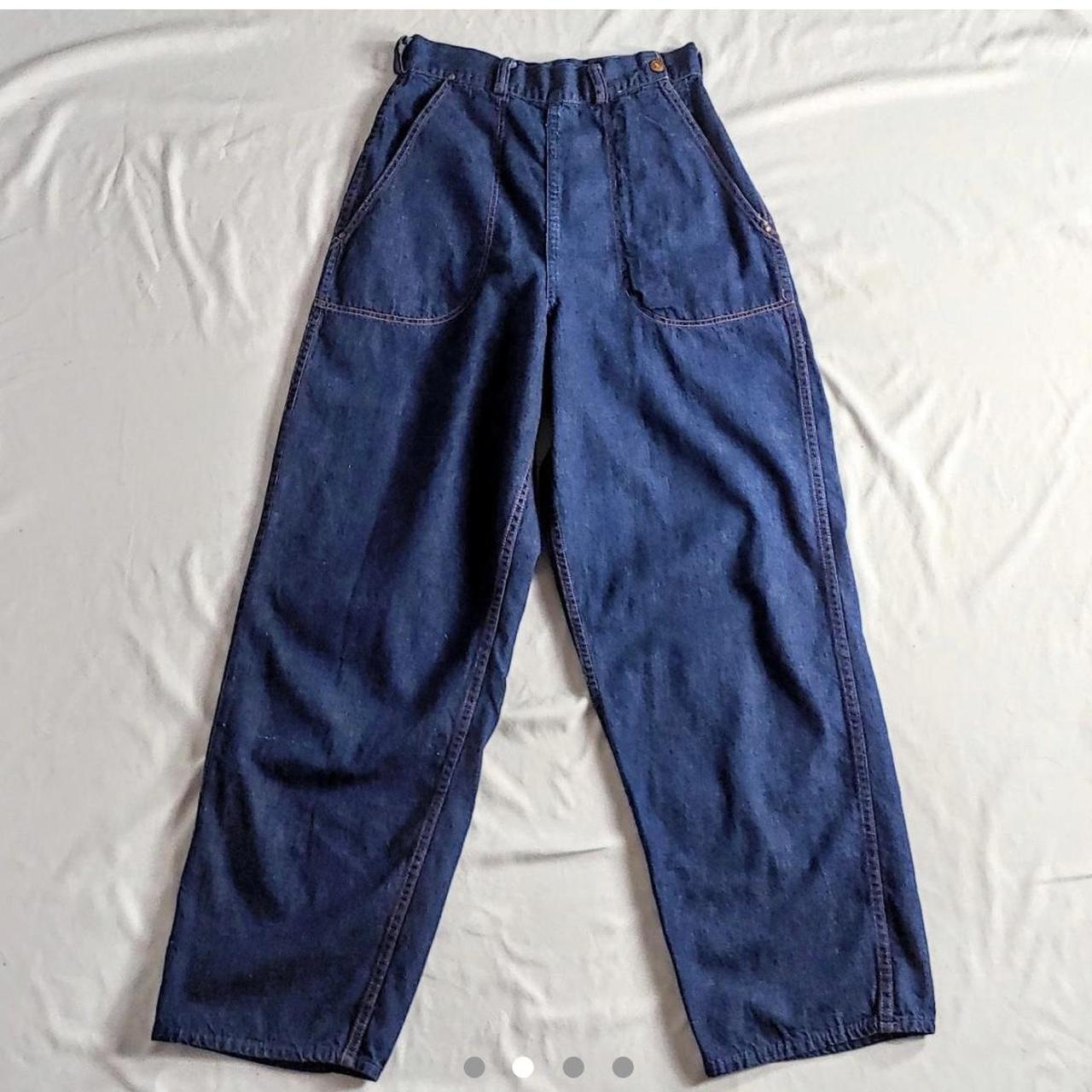 1950s side zip jeans • Dream pants! Perfect... - Depop