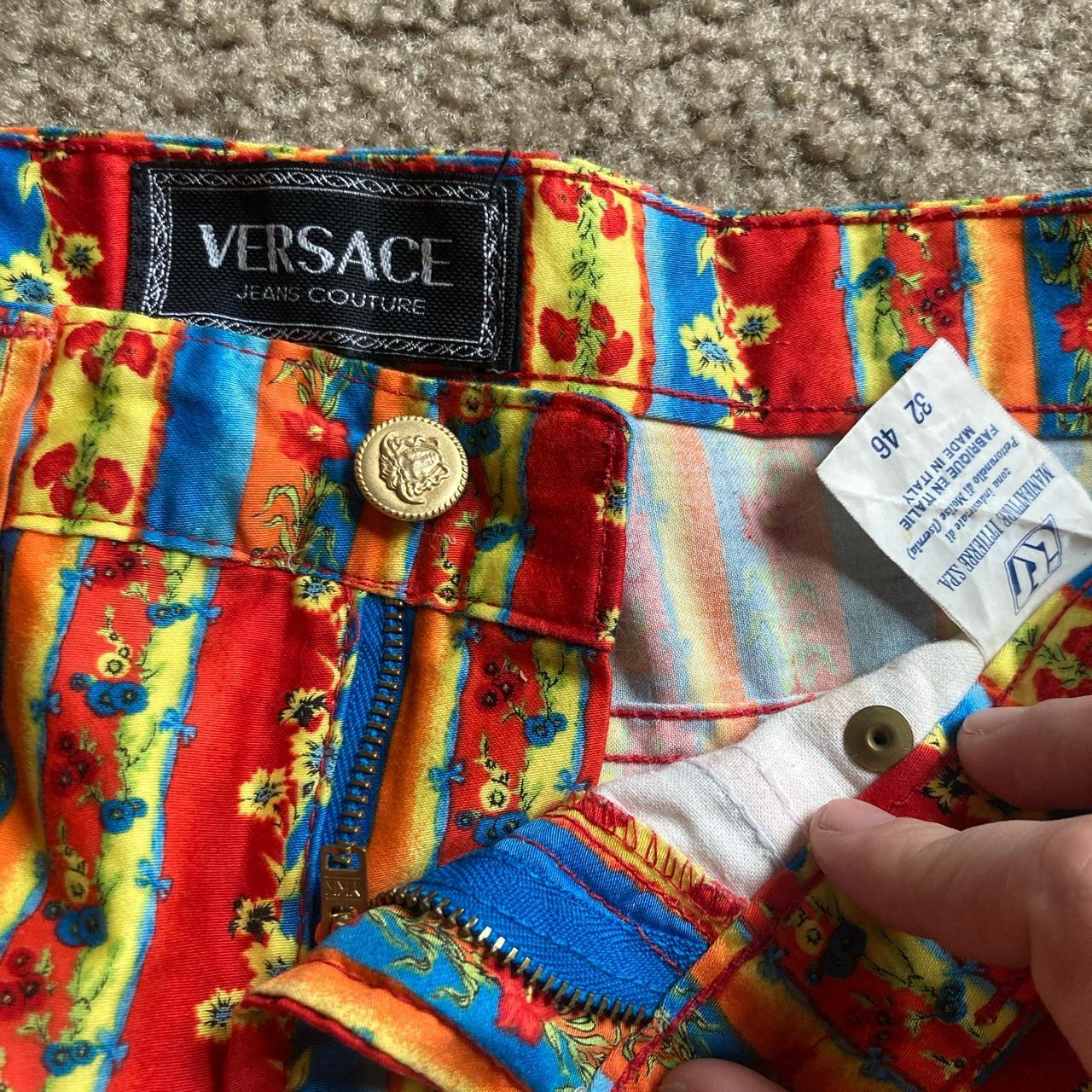 Vintage versace sale pants