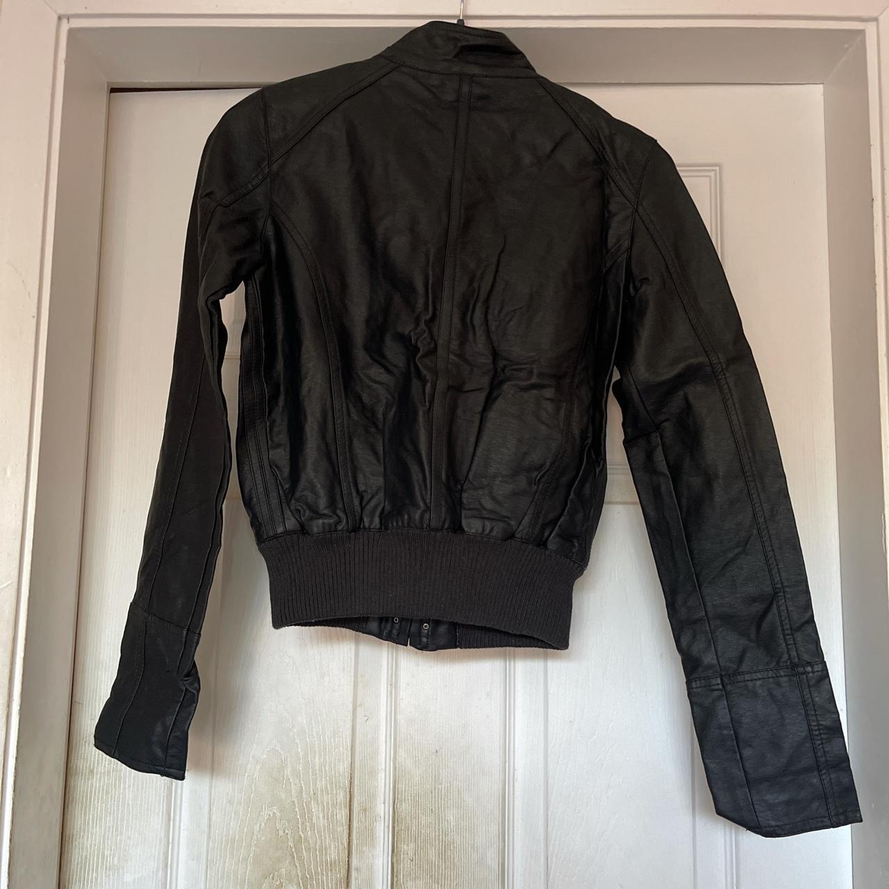 Jane Norman Leather Jacket New Without Tags Size 8